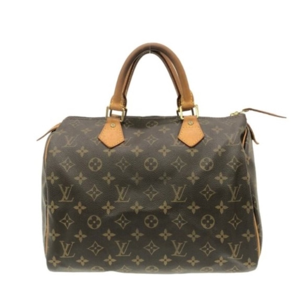 100% Authentic LOUIS VUITTON Speedy 30 Monogram Handbag